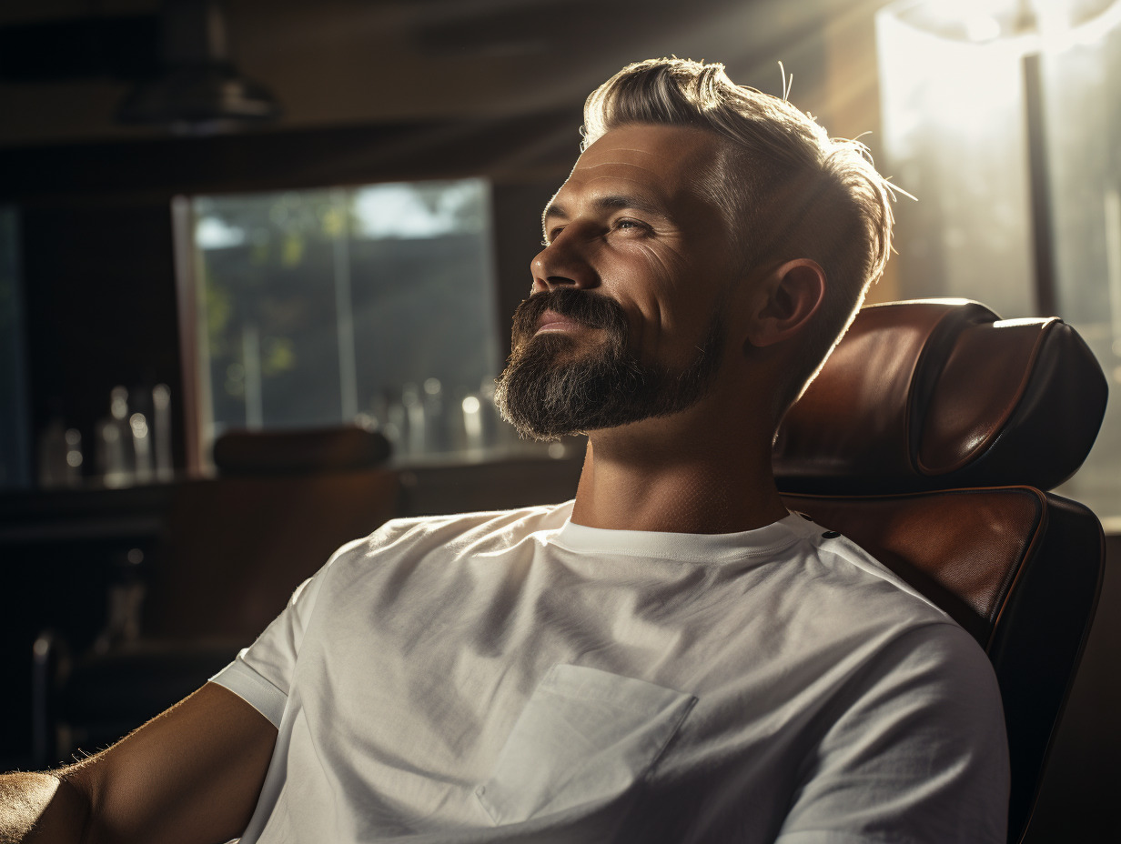 homme coiffure