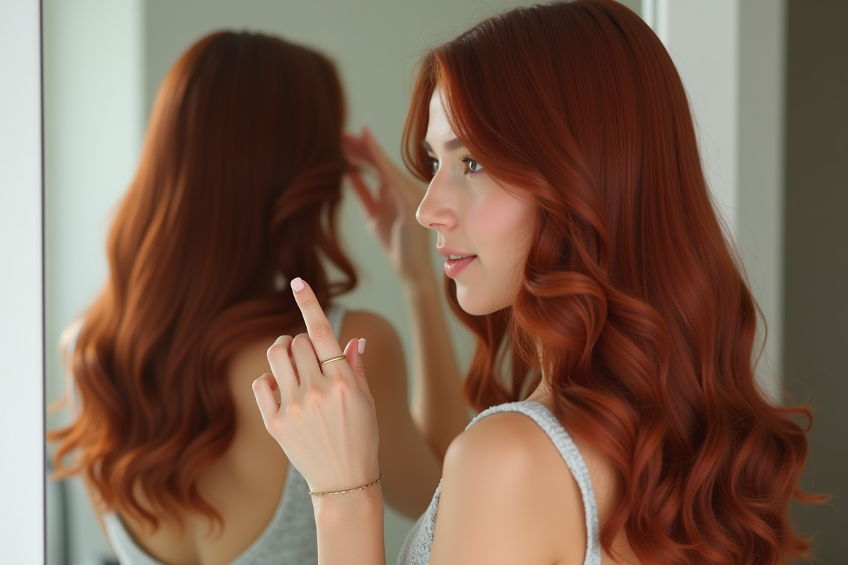Cheveux roux foncé : comment en prendre soin au quotidien