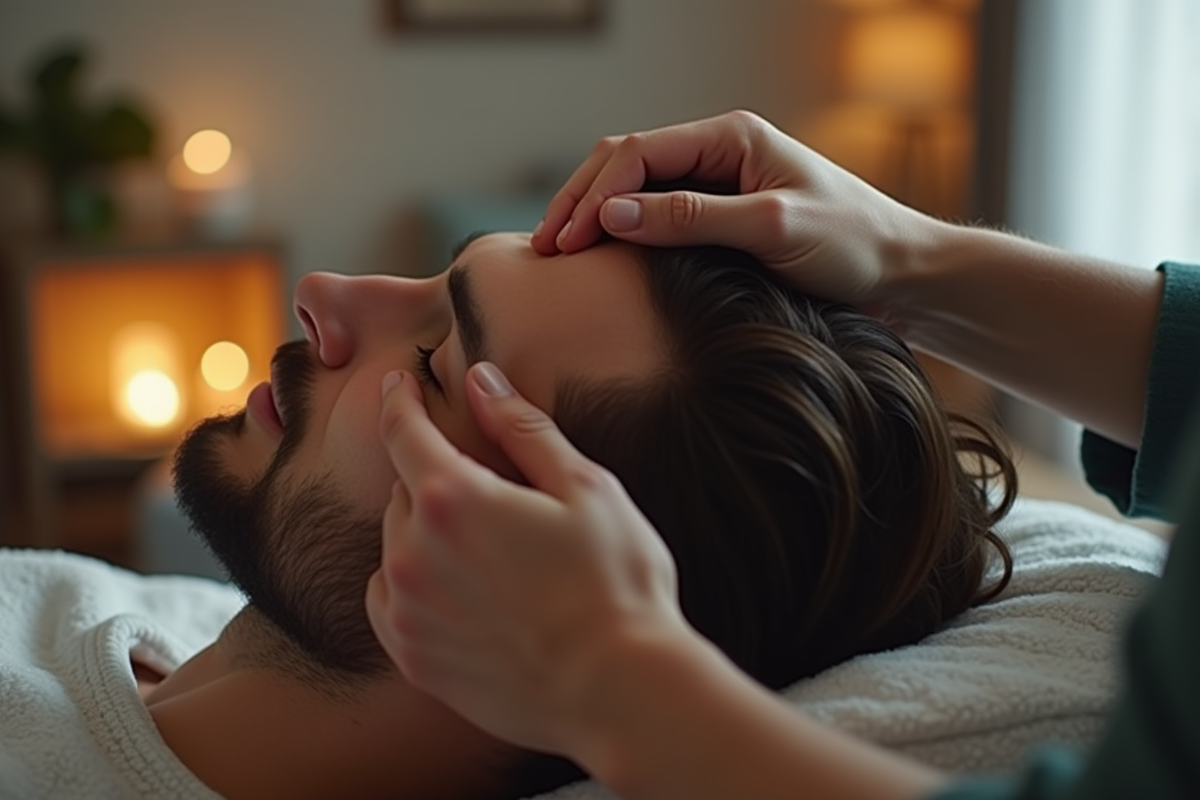 massage crâne